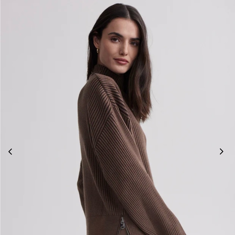 Varley Mayfair Mock Neck Knit